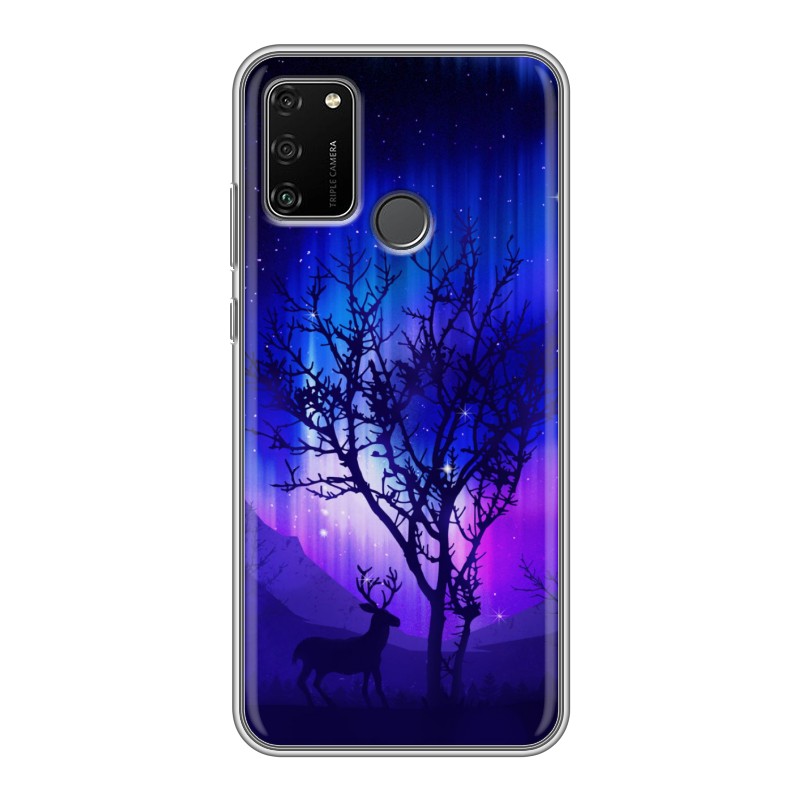 

Чехол для Honor 9A с рисунком и защитой камеры, 74748