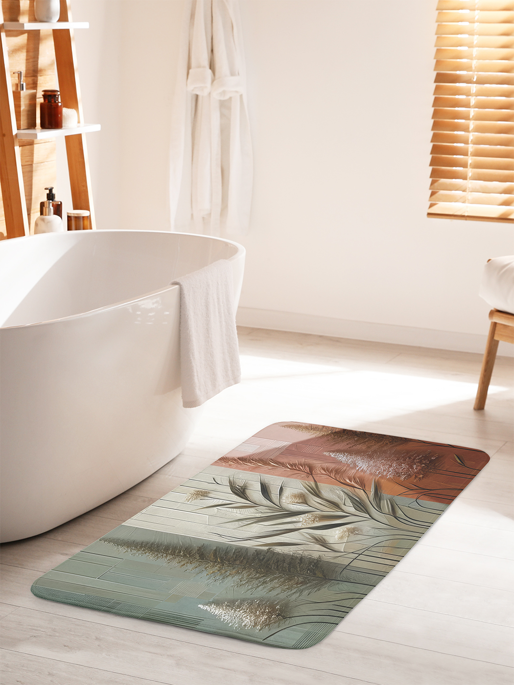 

Коврик для ванной туалета душа JoyArty "Делимая поляна", bath_sd2777_60x100