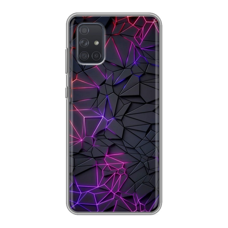 

Чехол для Samsung Galaxy A71 (SM-A715) с рисунком и защитой камеры, 73759