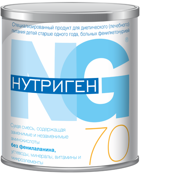 

Смесь лечебная Нутриген 70 –phe 500 г