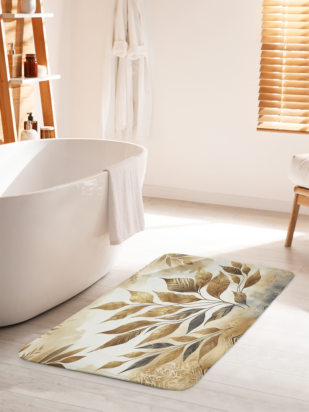 

Коврик для ванной туалета душа JoyArty "Золотая осень", bath_sd2754_60x100