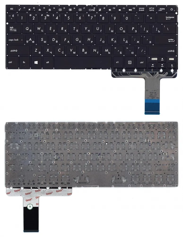

Клавиатура для ноутбука Asus UX330U, UX330UA, UX330CA, UX330UA-FC078T Series, черная с под
