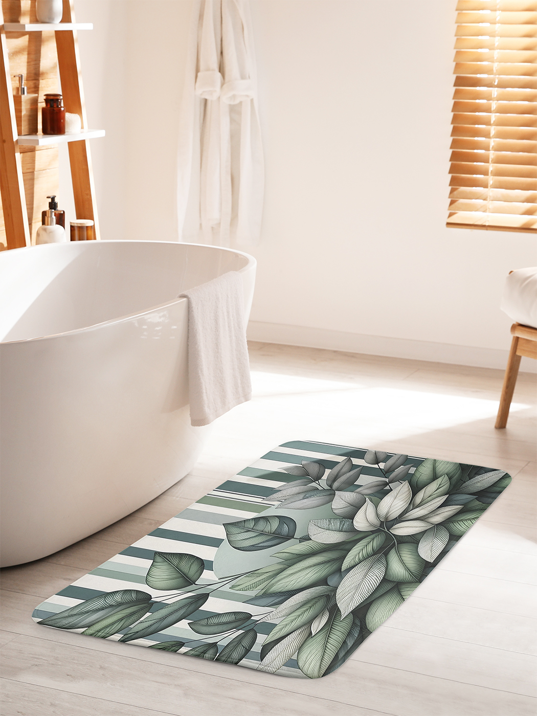 

Коврик для ванной туалета душа JoyArty "Кустовая композиция", bath_sd2744_60x100
