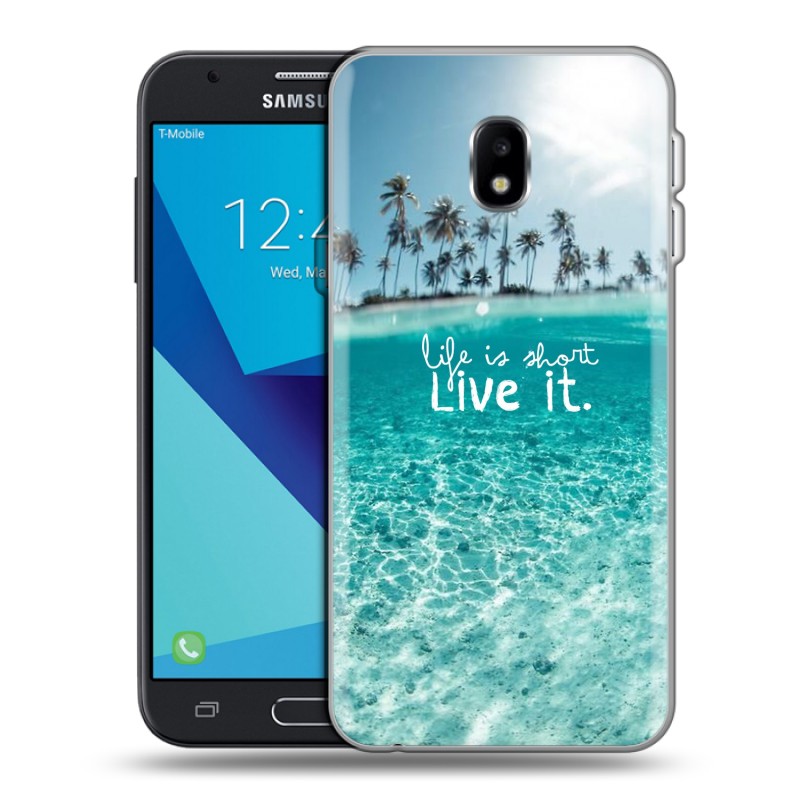 

Чехол для Samsung Galaxy J7 (J730) с рисунком и защитой камеры, 72607