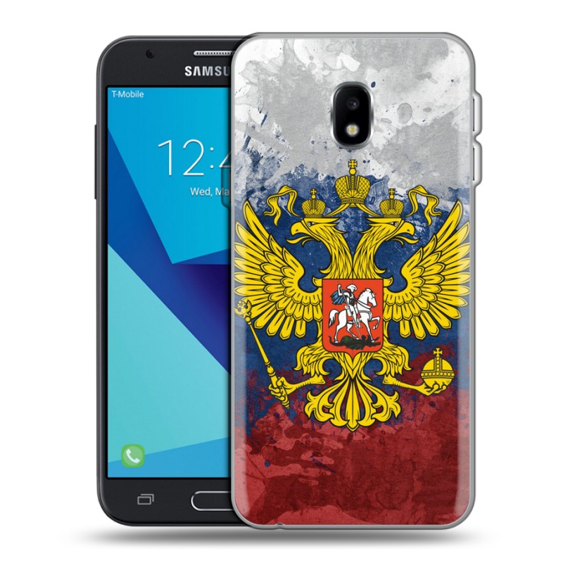 

Чехол для Samsung Galaxy J7 (J730) с рисунком и защитой камеры, 72607