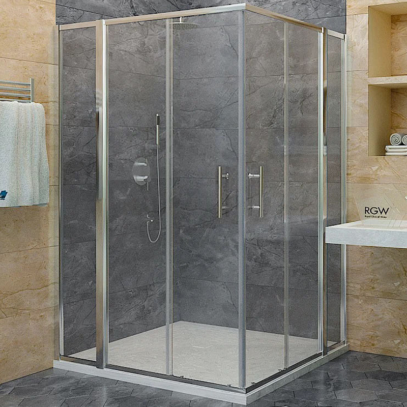 

Душевой уголок RGW Hotel HO-311 130x130 профиль Хром стекло прозрачное, Hotel
