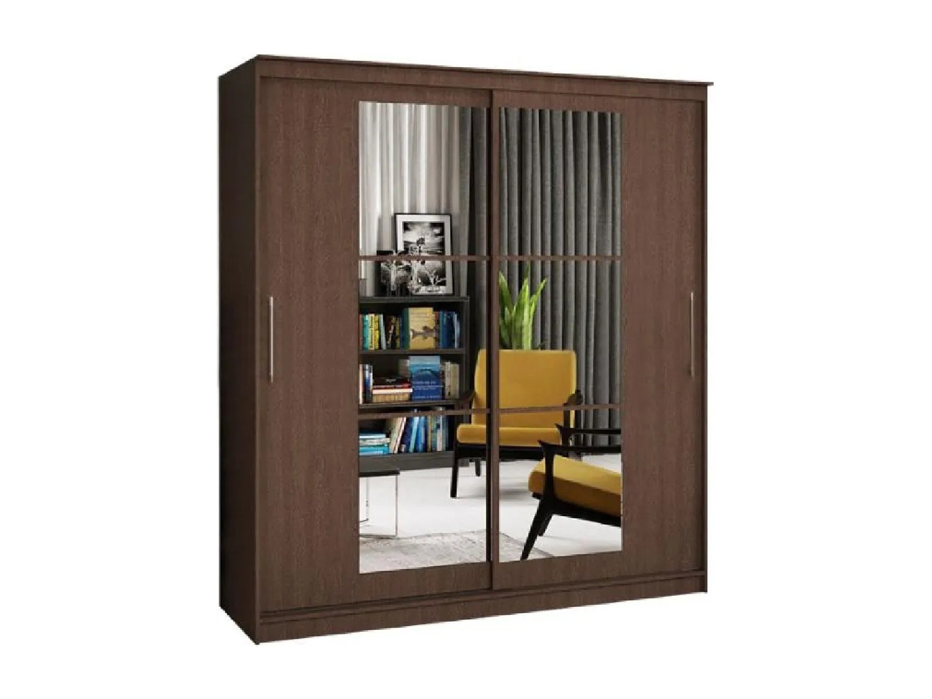 

Шкаф-купе Элегант 3 1700 (Венге)