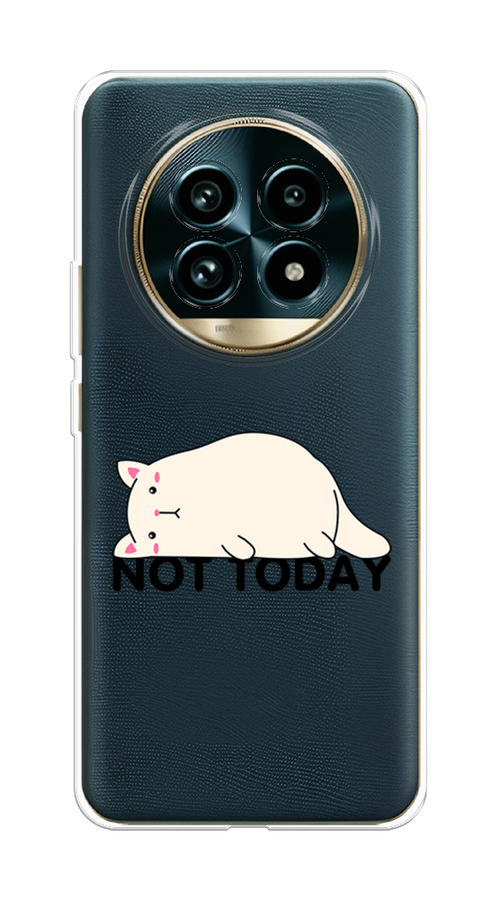 

Чехол на Realme 13 Pro+/13 Pro "Cat not today", Белый;розовый;черный, 2518150-1