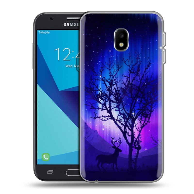 

Чехол для Samsung Galaxy J7 (J730) с рисунком и защитой камеры, 72607