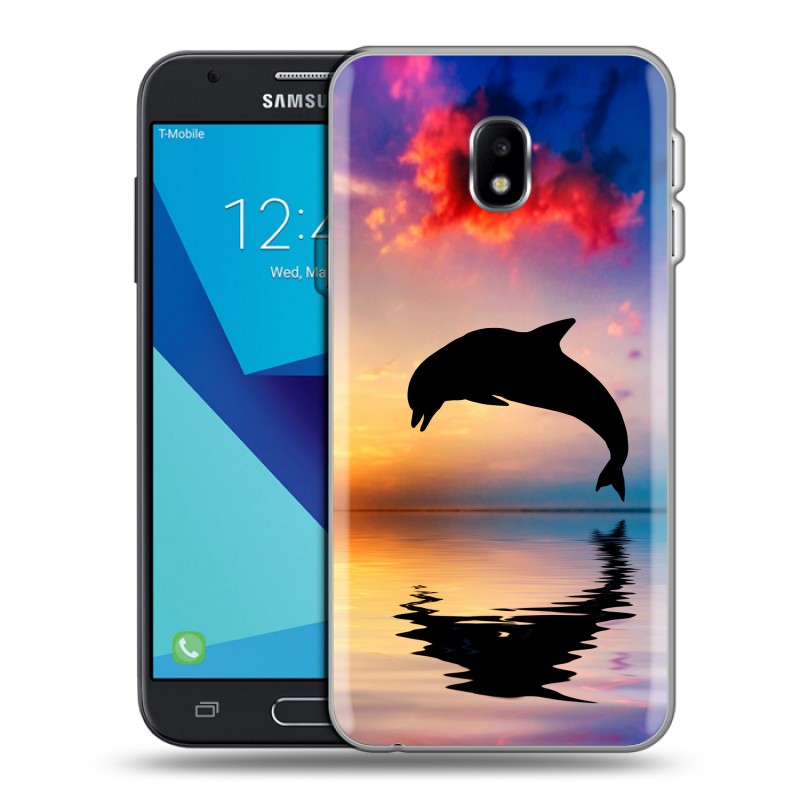 фото Чехол для samsung galaxy j7 (j730) с рисунком и защитой камеры 100gadgets