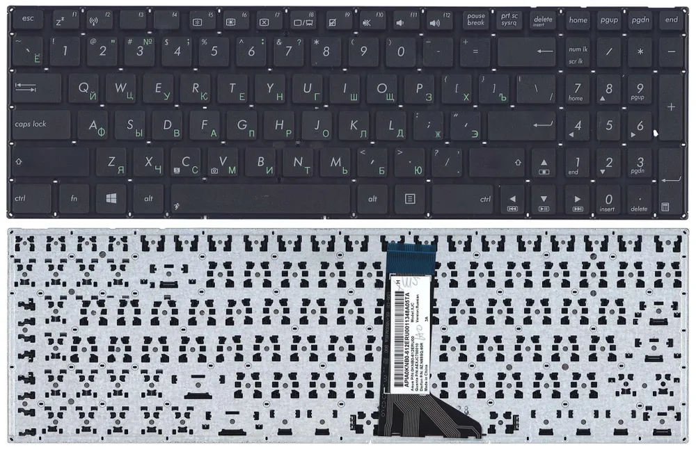 

Клавиатура для ноутбуков Asus V1, V1A, V1J, V1Jp, V1P, V1S, V1SN, V1S-1A Series, p/n: K020