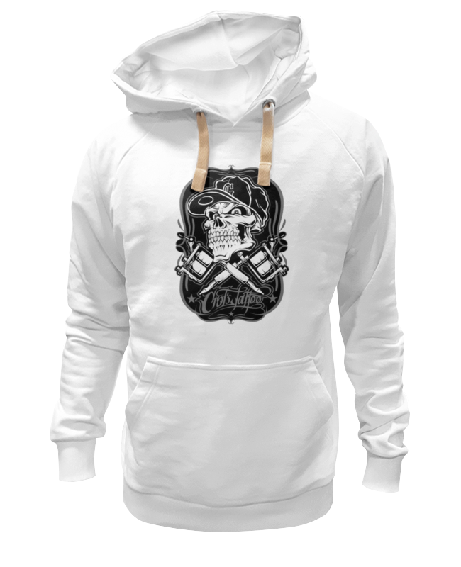 

Худи унисекс Printio Skull белое 2XL, Белый, Skull