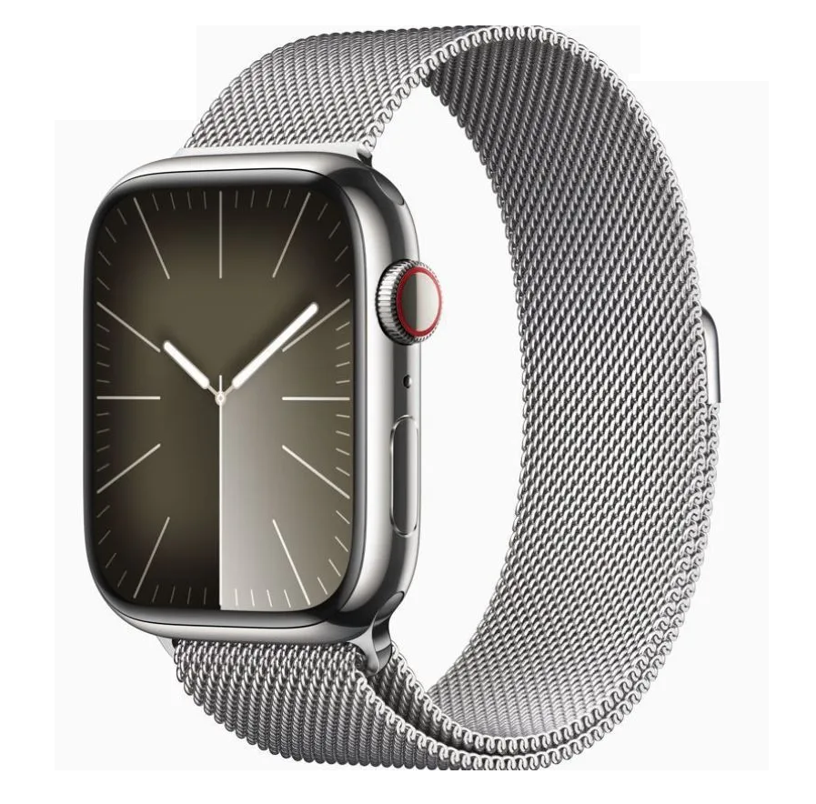 Смарт-часы Apple Watch Series 9 GPS + Cellular 41mm Stainless Steel Silver Milanese Silver