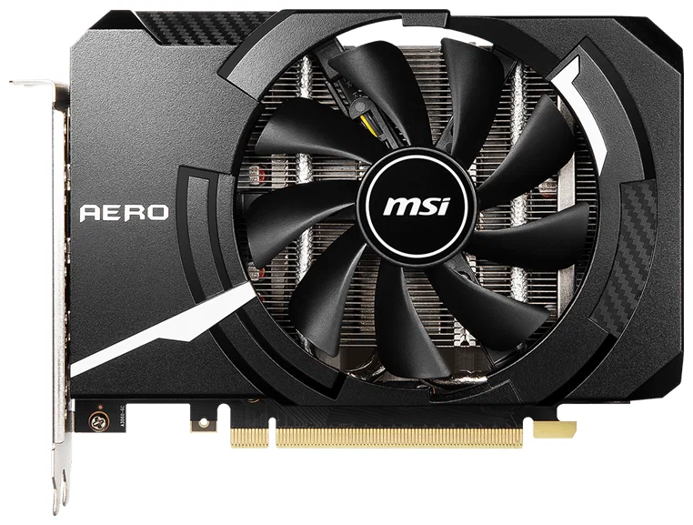 Видеокарта MSI NVIDIA GeForce RTX 3050 AERO ITX OC (RTX 3050 AERO ITX 8G OC)