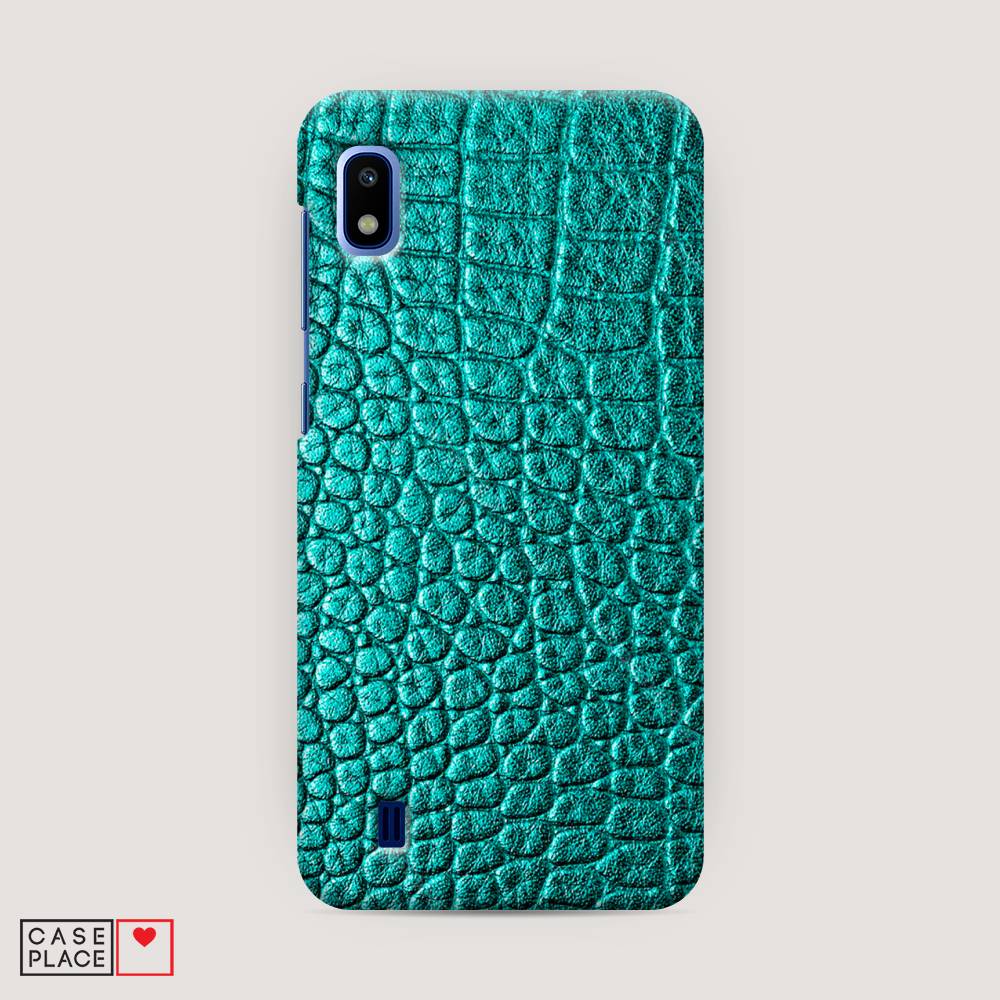 

Пластиковый чехол "Бирюзовая змея" на Samsung Galaxy A10, 27920-2
