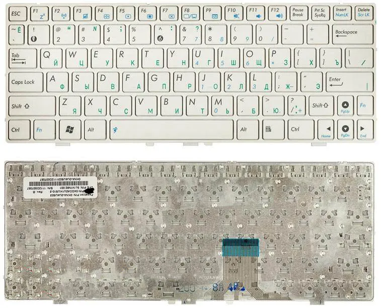 

Клавиатура Sino Power для ноутбука Asus Eee PC 1000, 1000H, 1000HD