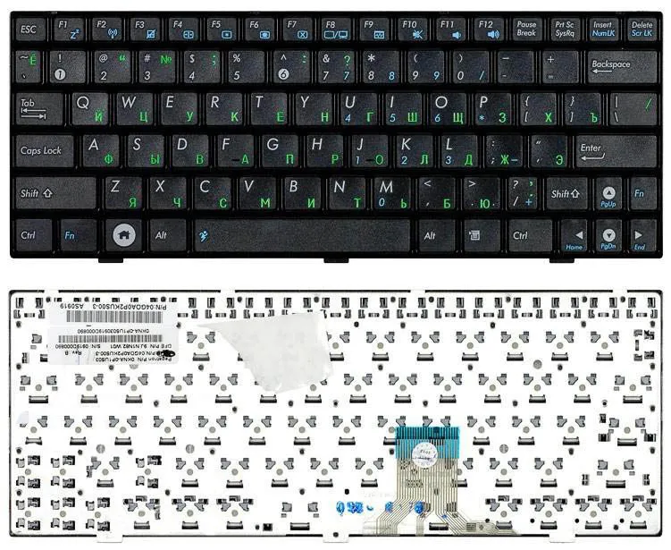 

Клавиатура Sino Power для ноутбука Asus Asus Eee PC 1000, 1000H, 1000HD, 1004DN, 1000HE