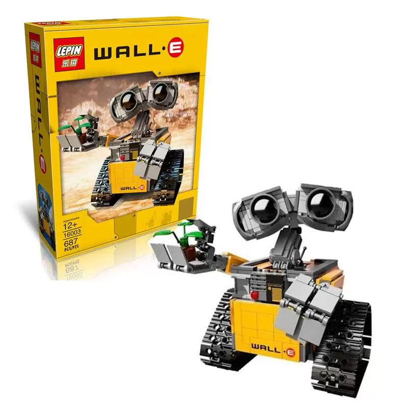 

Конструктор Валли/ Робот Валли (Wall E)/ 687 деталей/ 8886, Г-5-600