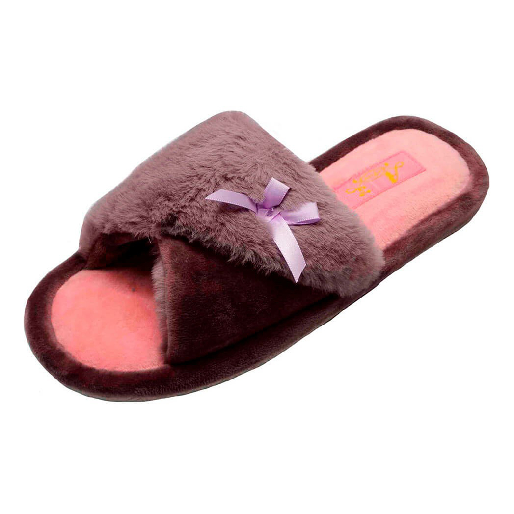 

Тапочки женские Альфокс коричневые 36-40 RU