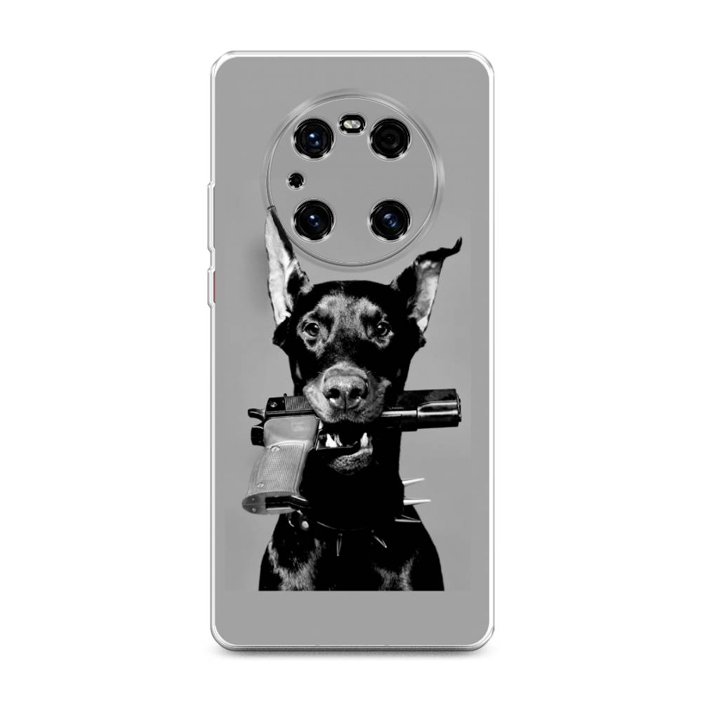 

Силиконовый чехол "Доберман" на Huawei Mate 40E Pro, Разноцветный, 6107550-1