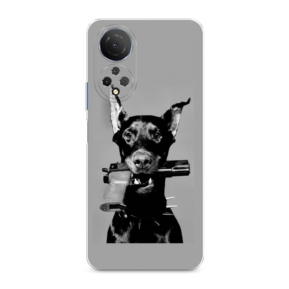 

Силиконовый чехол "Доберман" на Honor X7, Разноцветный, 6108850-1