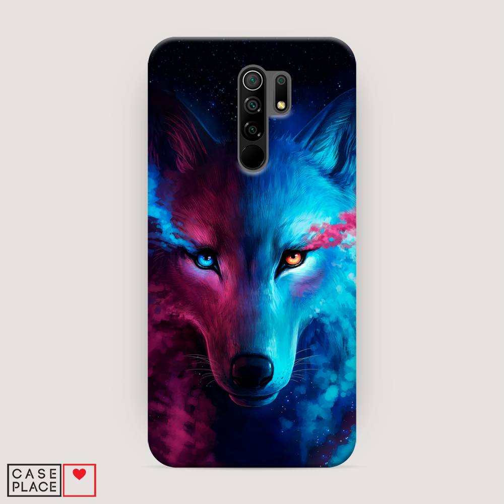 

Пластиковый чехол "Волшебный волк" на Xiaomi Redmi 9, 38320-1