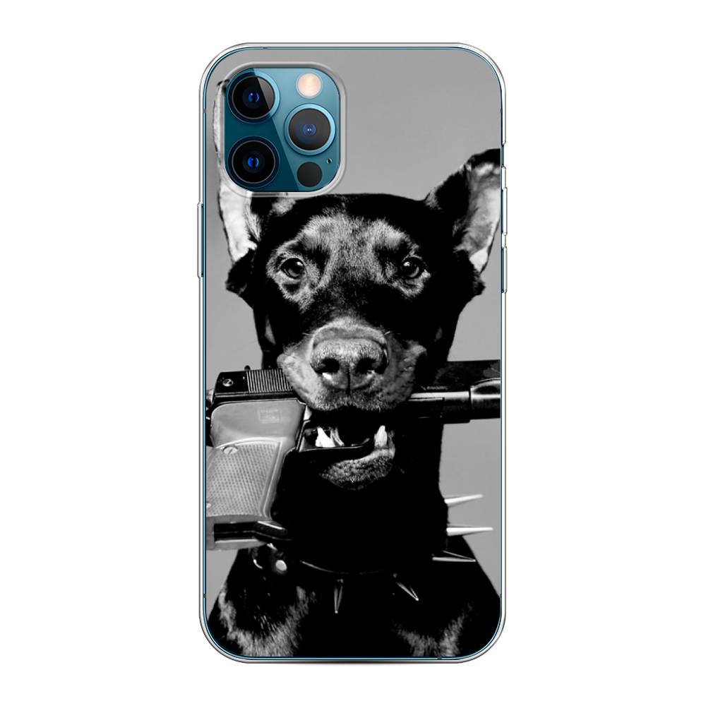 

Чехол Awog на Apple iPhone 12 Pro / Айфон 12 Pro "Доберман", Разноцветный, 12850-1