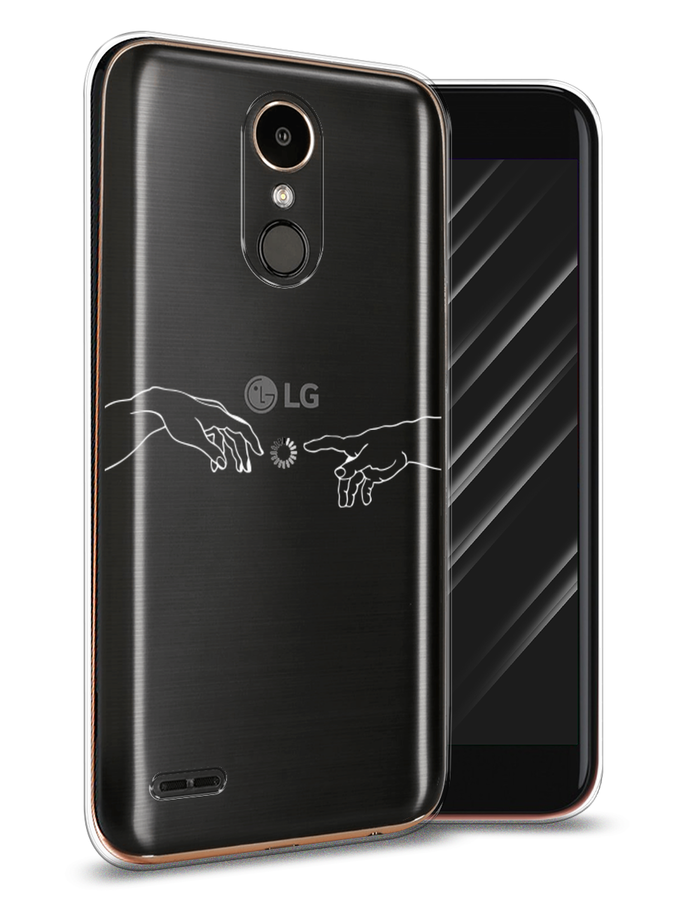 

Чехол Awog на LG K10 2017 "Загрузка творения", Белый;серый;прозрачный, 81350-10