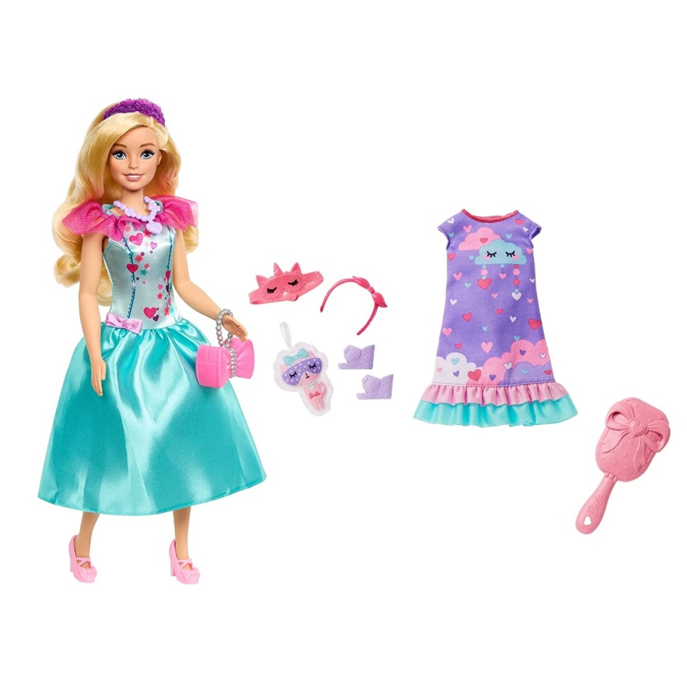 

Кукла Barbie Блондинка с аксессуарами HMM66