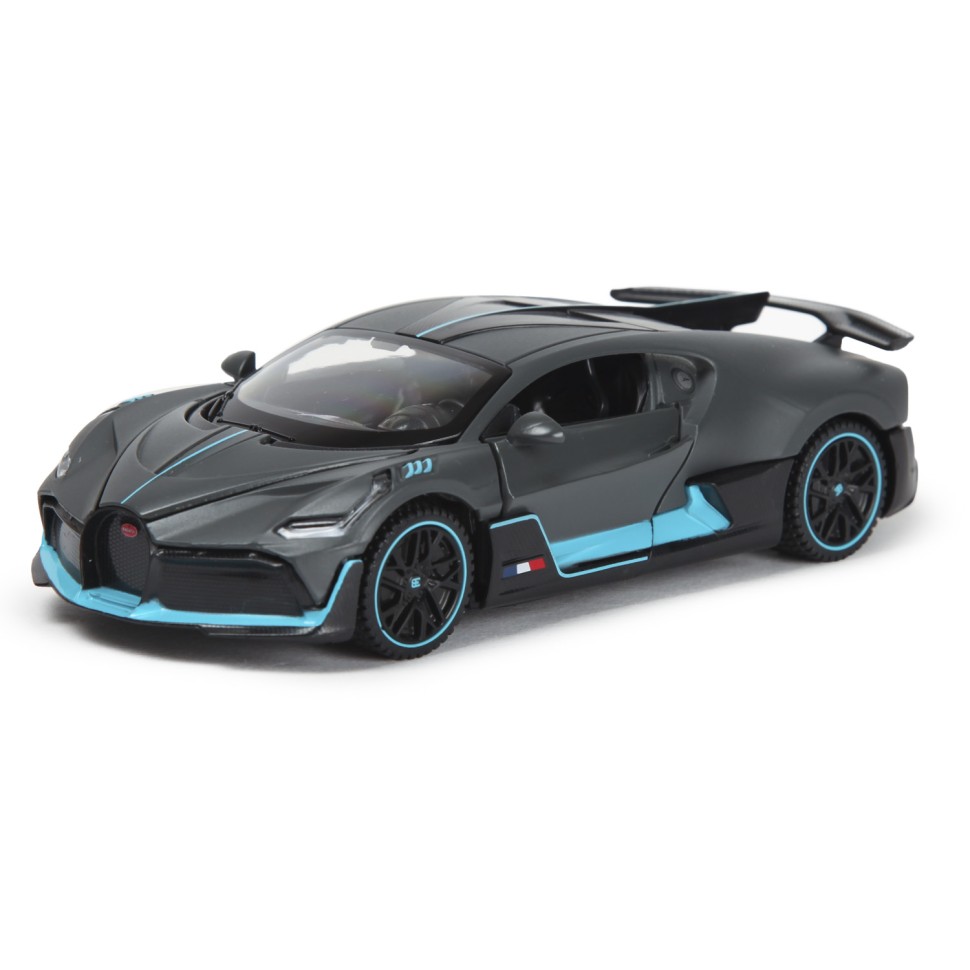 

Машина Rastar 1:32 Bugatti Divo Серая 64210, Серый