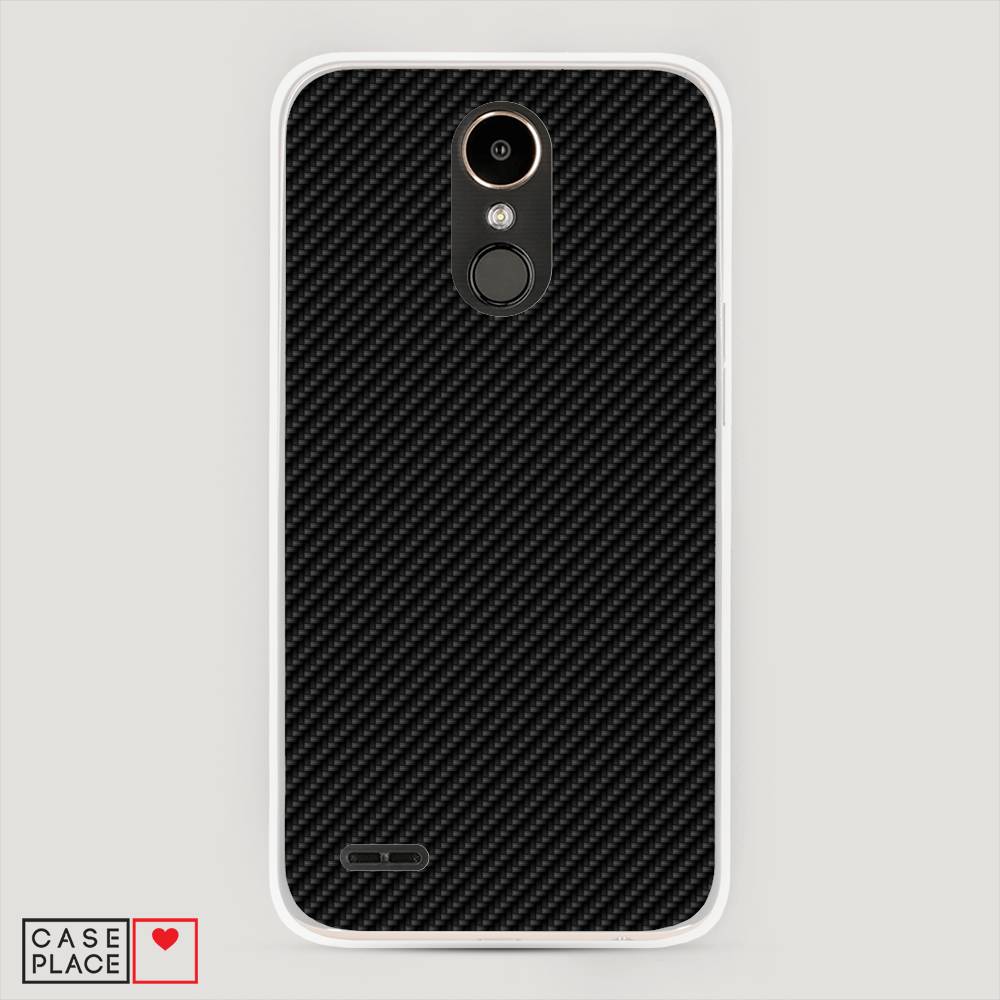 

Чехол Awog "Черный карбон" для LG K10 2017, 81350-3