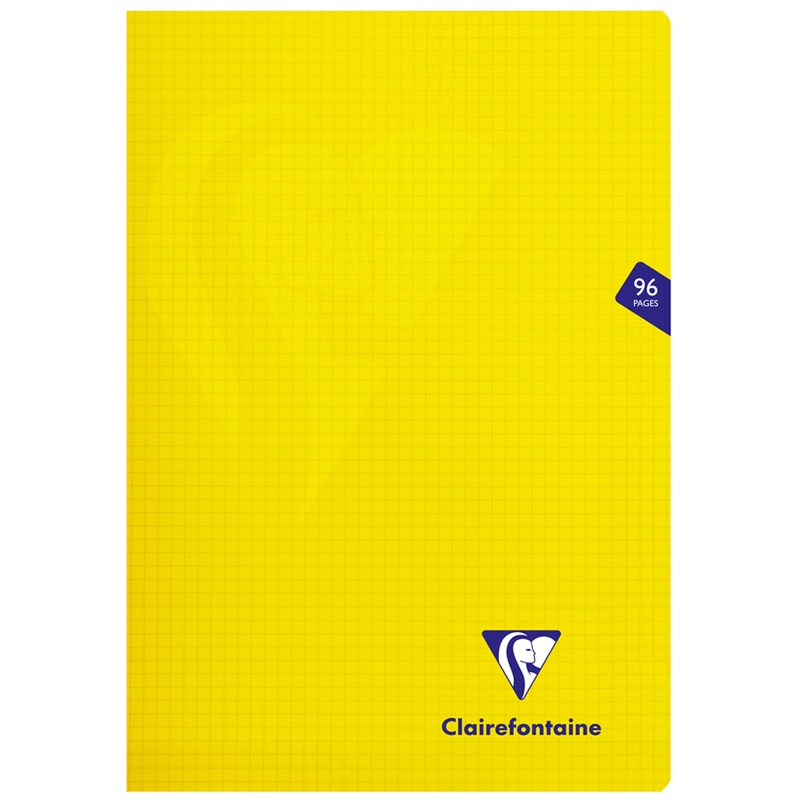 фото Тетрадь общая в клетку clairefontaine mimesys желтая 303162c_yellow, 48 л., 1 шт.