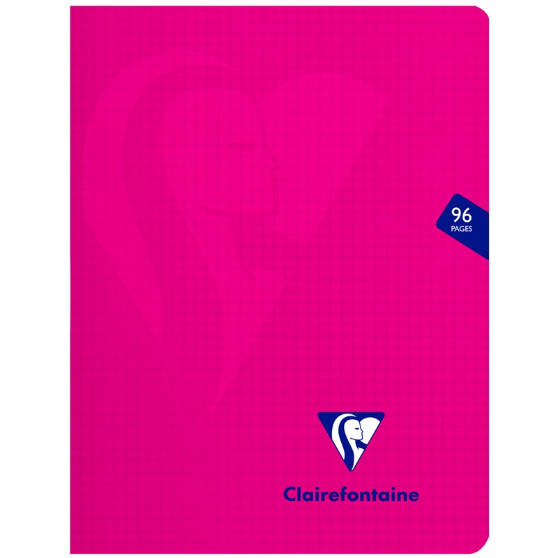 Тетрадь общая в клетку Clairefontaine Mimesys розовая 303742C_pink, 48 л., 1 шт.