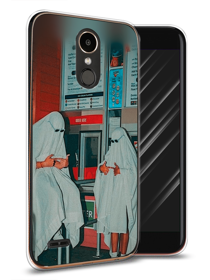 

Чехол Awog на LG K10 2017 "Chillin Killin", Красный, 81350-9