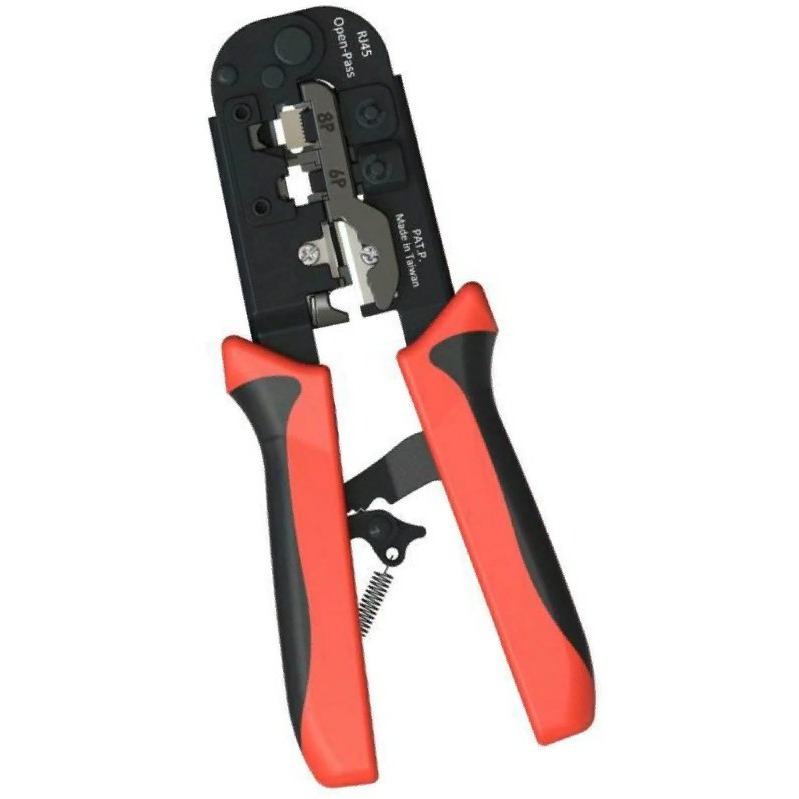 

Инструмент обжимной/обрезной для RJ-45 Hyperline HT-N5684ER, HT-N5684ER