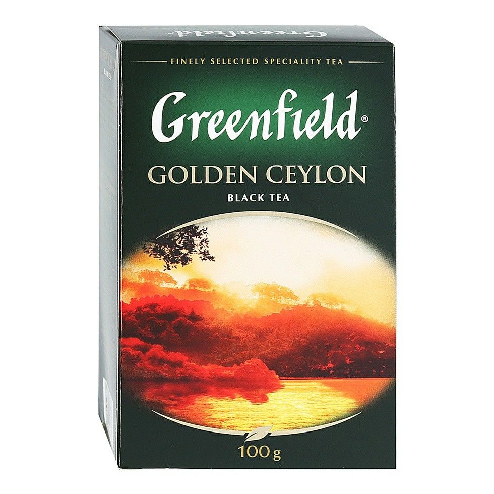 

Чай черный Greenfield Golden Ceylon листовой 100 г х 2 шт