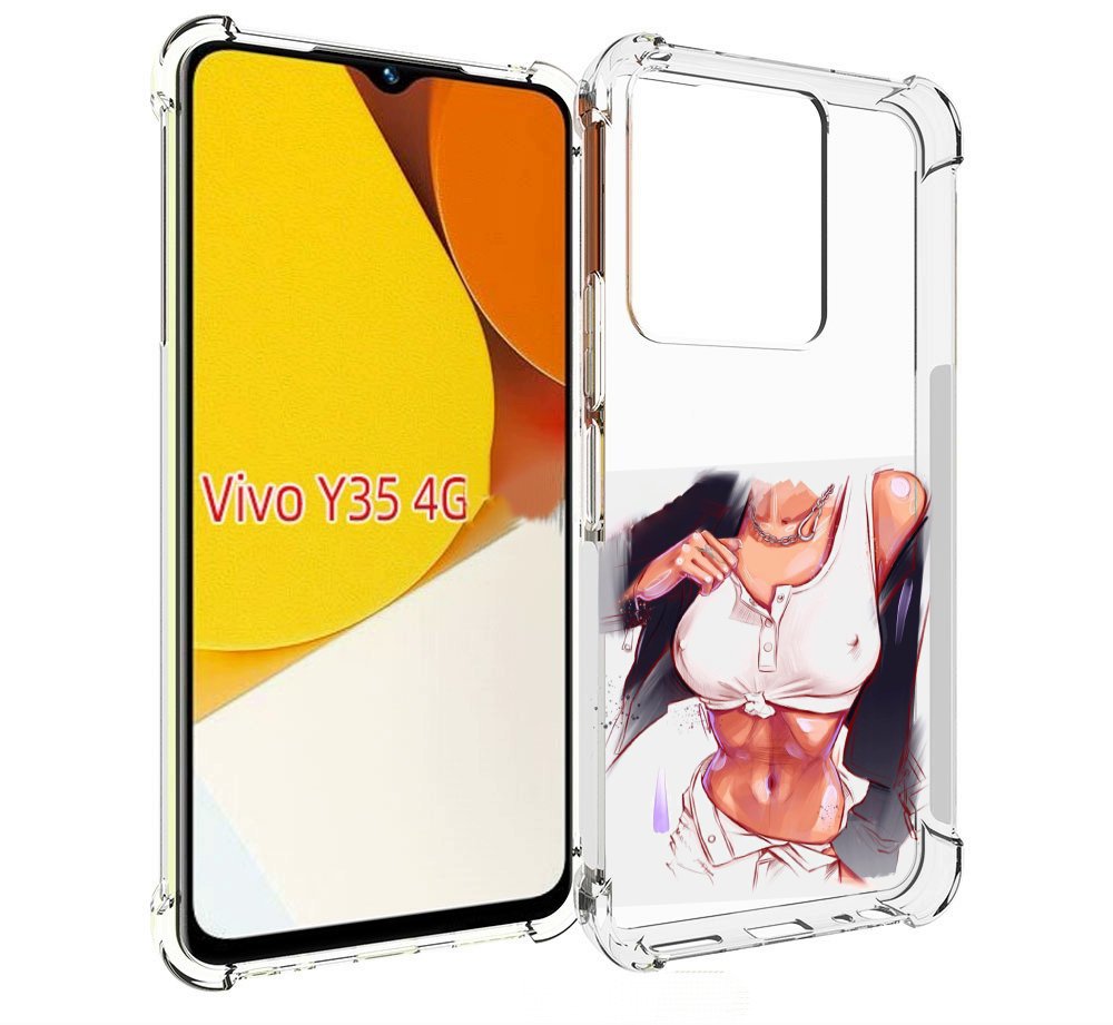 

Чехол MyPads красивая-стройная-модель для Vivo Y35 4G 2022 / Vivo Y22, Прозрачный, Tocco