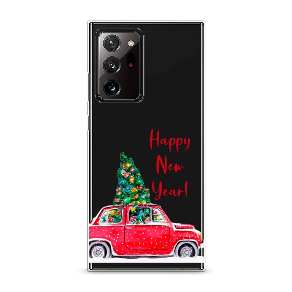 

Чехол на Samsung Galaxy Note 20 Ultra "Happy New Year", Красный;зеленый, 2101050-5
