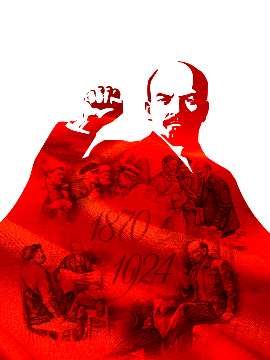

Постер DRABS А3 Ленин