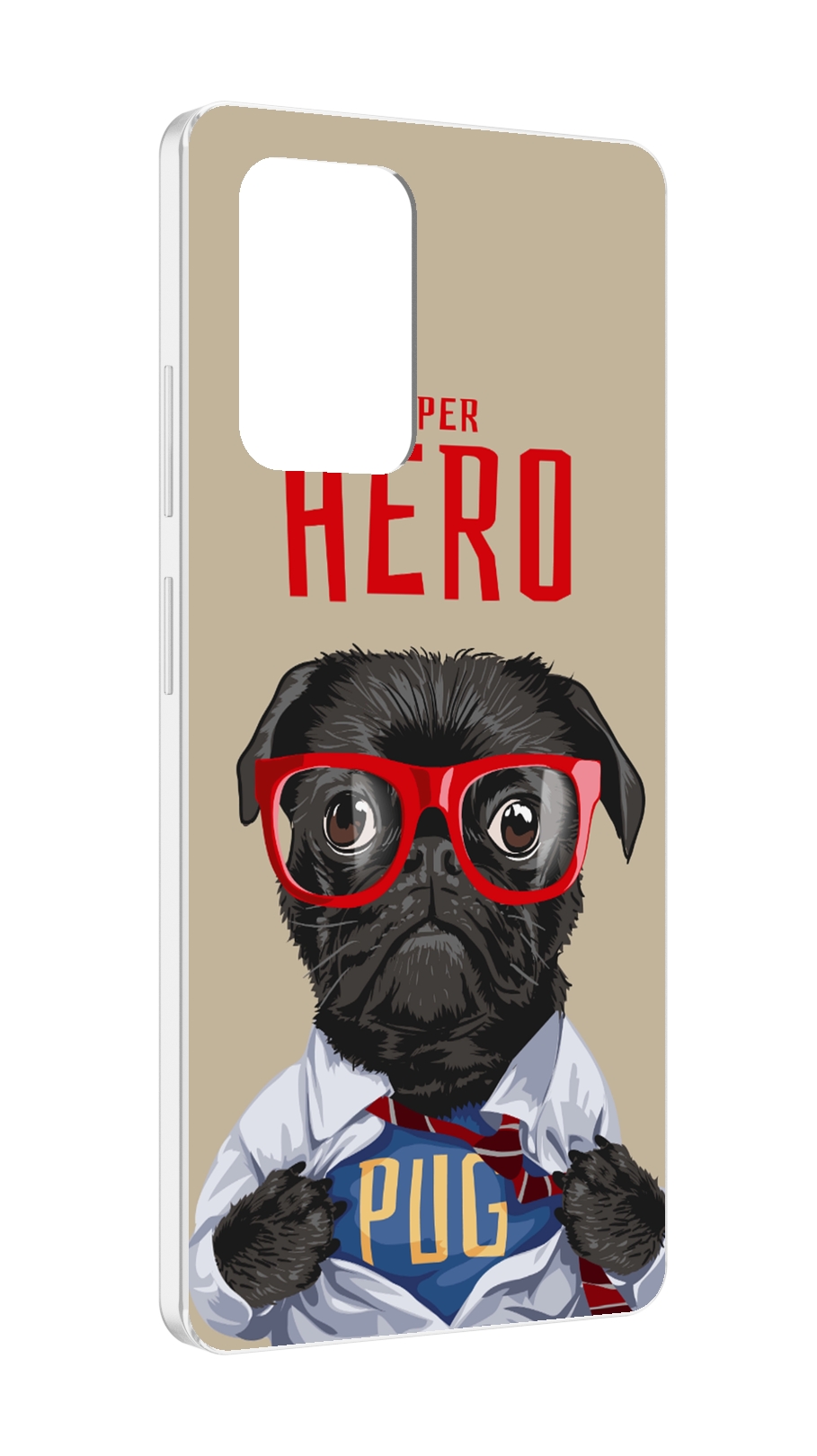 

Чехол MyPads Герой-PUG для ZTE Blade V40 Pro, Tocco