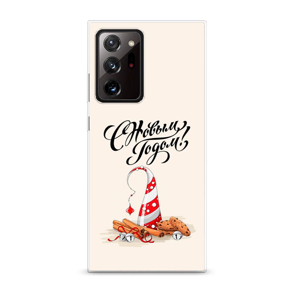 

Чехол на Samsung Galaxy Note 20 Ultra "Подарки на Новый Год", Бежевый;красный;черный, 2101050-5