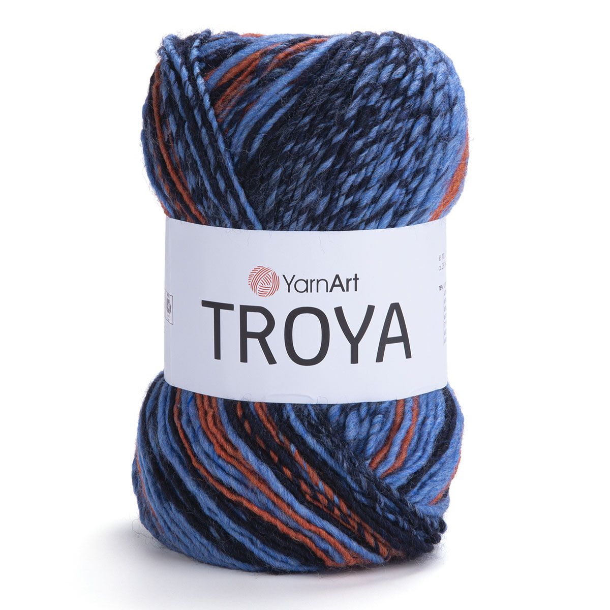 

Пряжа YarnArt Troya 100гр 250м 22% шерсть, 78% акрил 2115 секционный 5 шт, Разноцветный