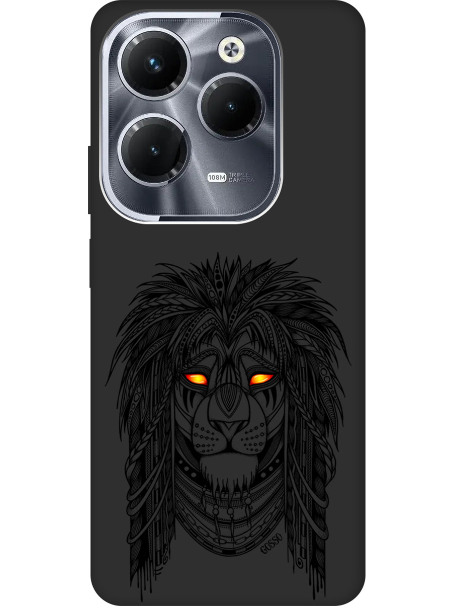 

Силиконовый чехол на Infinix Hot 40 / Hot 40 Pro с рисунком "Grand Leo" Soft Touch черный, Черный;желтый, 20011886