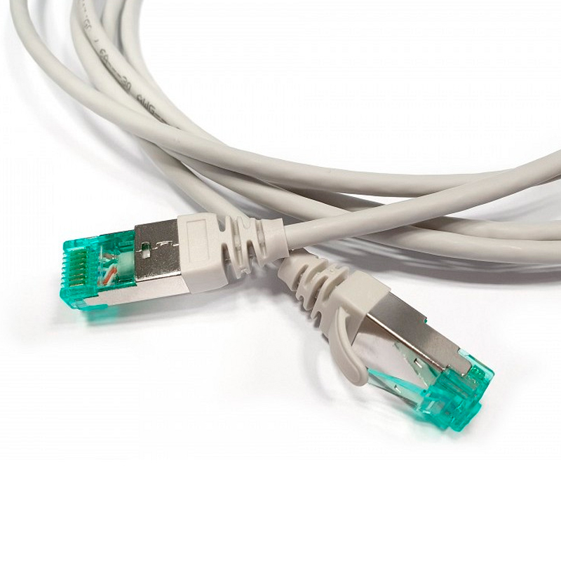 

Кабель Hyperline RJ45-RJ45 вилка-вилка 1.5м (PC-LPT-SFTP-RJ45-RJ45-C6a-1.5M-LSZH-GY) серый