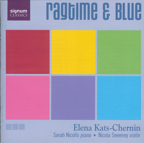 

Elena Kats-Chernin ‎– Ragtime & Blue (1 CD)