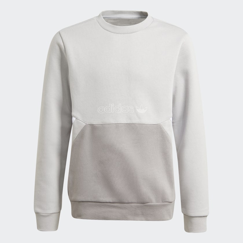 

Свитшот детский Adidas CREW GN2321 цв.серый р.164, CREW