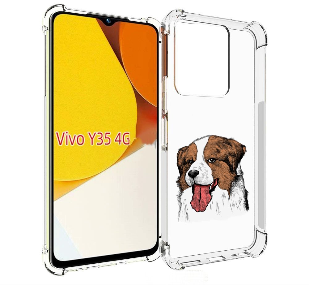 

Чехол MyPads бетховен для Vivo Y35 4G 2022 / Vivo Y22, Прозрачный, Tocco