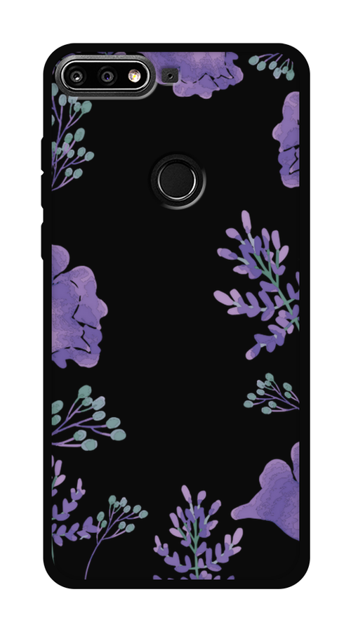 

Чехол Awog на Huawei Nova 2 Lite "Сиреневая цветочная рамка", Прозрачный;фиолетовый, 64652-1