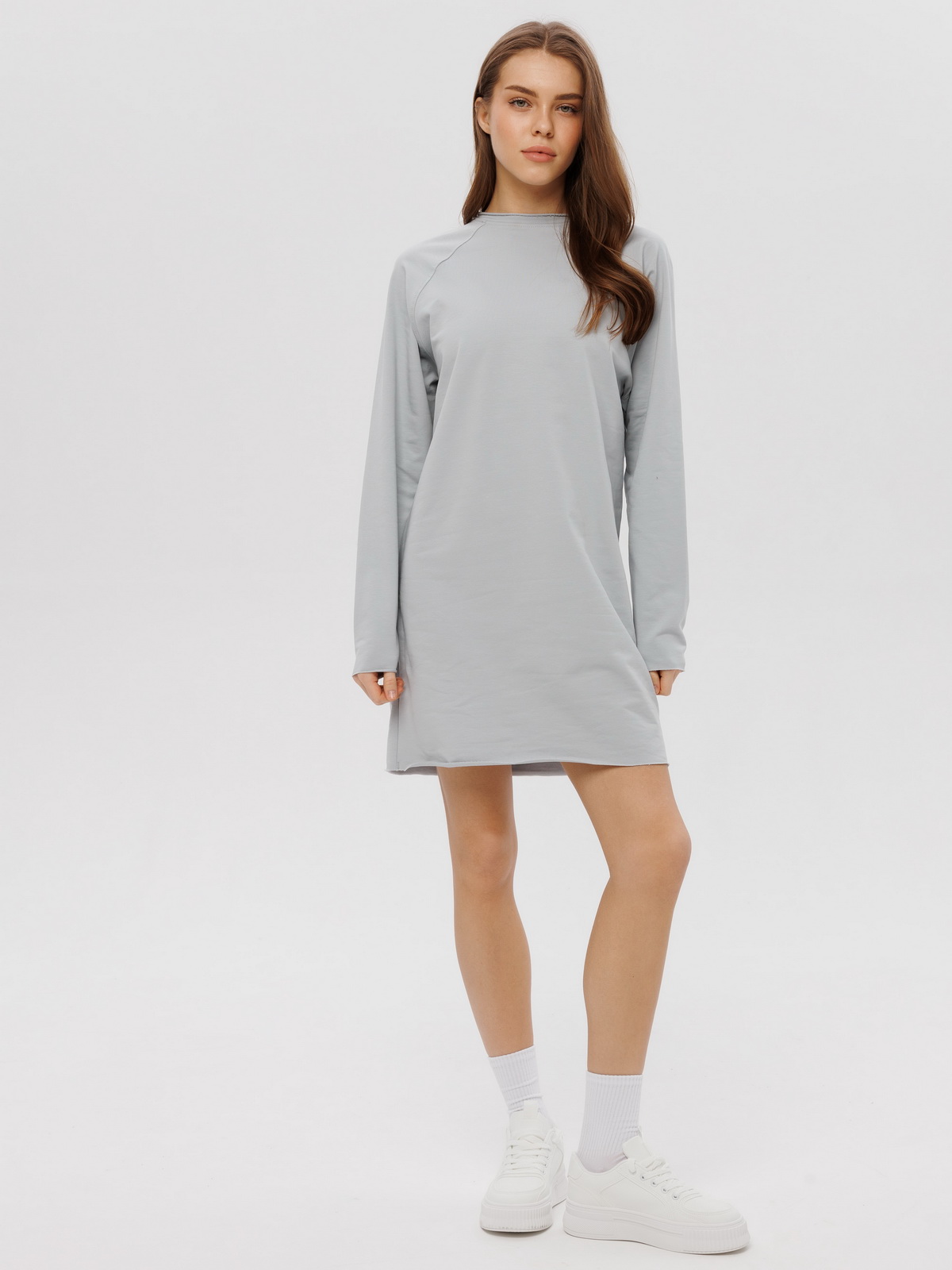 

Платье женское Lingeamo ВП-11 серебристое XS, Серебристый, ВП-11