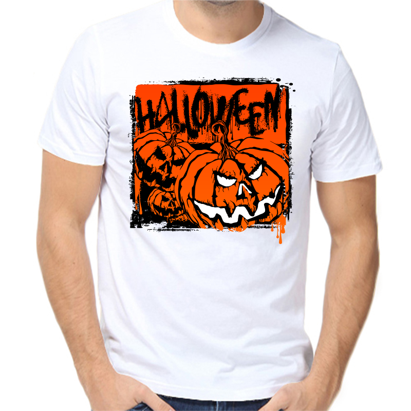 

Футболка мужская белая 56 р-р Хэллоуин 13, Белый, fm_helouin_1_